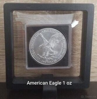 Stříbrná investiční mince 1 OZ American Eagle 2025