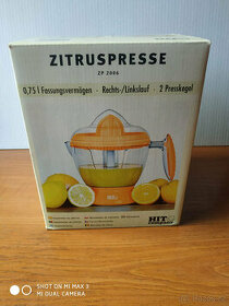 odšťavňovač na cytrusové plody