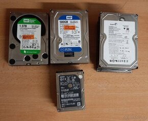 Použité otestované SATA HDD 2,5\" , 3,5\" mix se zárukou