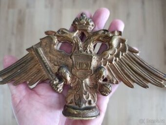 Velká a těžká RU orlice / R-U orel.  Krásný sběratelský kus