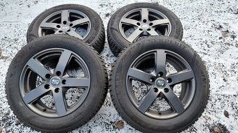 alu Škoda Octavia IV, zimní 205/60/16 zánovní Semperit