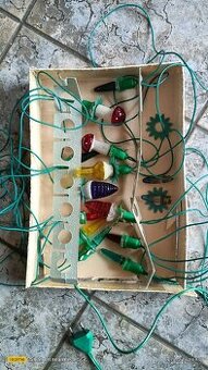 Vánoční retro světla