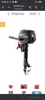 Lodní motor s dobíjením 12V bez nutnosti Vmp