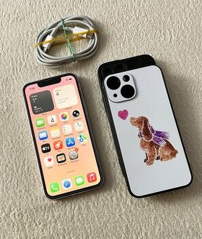 Apple Iphone 13 mini růžový 128GB s novou baterii 👍