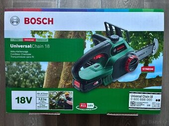 Úplně nová řetězová pila Bosch UniversalChain 18 (s baterií)