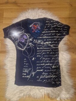 Tričko desigual dámské s flitry třpytivé vel S