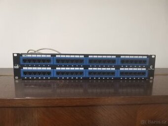 Patch panel 48 portů cat. 5 - 1