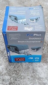 Ochranná krycí plachta na střechu karavanu
