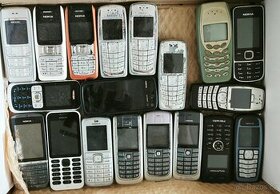 Retro tlačítkové telefony -  funkční (Nokia a jiné)