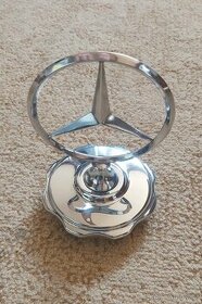 Chromová hvězda na Mercedes-Benz 110/108/111 coupé/limuzínu. - 1