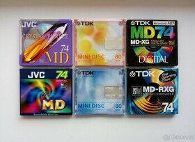 MiniDisc JVC, Fuji, TDK