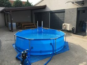 Nadzemní bazén s filtrací