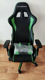 Židle kolečková, herní křeslo DXRacer OH/FH08/NE zelená