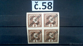 poštovní známkyč.58