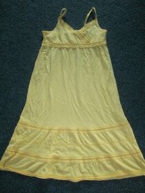 Žluté bavlněné letní šaty HM 146/152