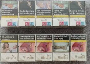 2 kartony cigaret Winston Silver