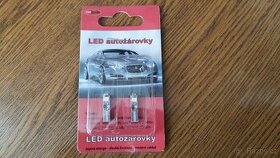 LED žárovky T5, bílá, 12V, 3LED/SMD - 1