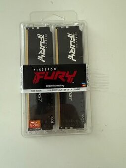 Kingston FURY Beast/ DDR5/ 64GB/ 6000MHz/ CL30/ 2x32GB - 1