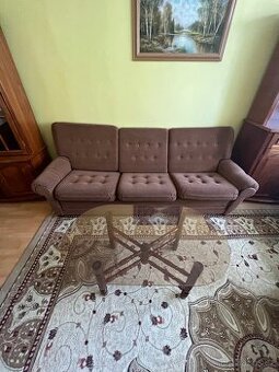 Gauč stůl kresla
