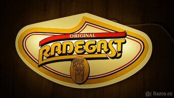Světelná reklama Radegast – nová