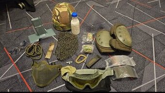 Prodám vybavení na airsoft
