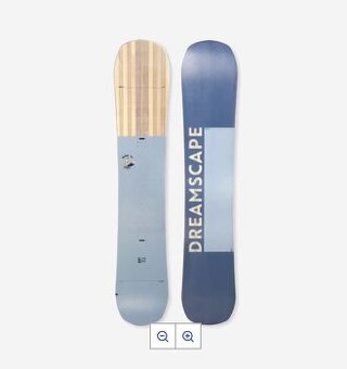 Pánský snowboard na all mountain a freestyle SNB 100