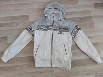 Bílá bunda LACOSTE