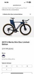 SHÁNÍM SPECIALIZED SHIV (IDEÁLNĚ S-WORKS)