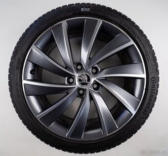 Škoda Octavia - Originání 18" alu kola - Celoroční pneu