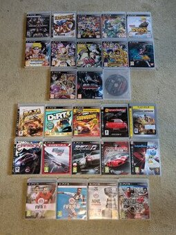 Hry Závodní, bojové, sportovní PS3 Playstation 3