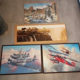 4x složená Puzzle za celkem 200 Kč