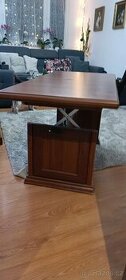 Stůl Kent Kaštan, Black Red White ELAST - 130/170