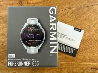 NOVÉ Garmin Forerunner 965-bílé