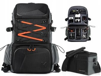 Batoh Foto Velký 32L K&F Concept na DSLR fotoaparát Notebook