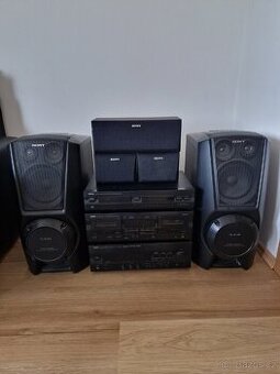 Hi-Fi Stereo sestava Yamaha + Sony repro