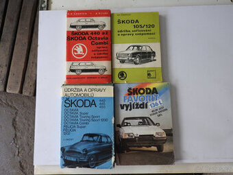 Knihy na údržbu automobilu škoda