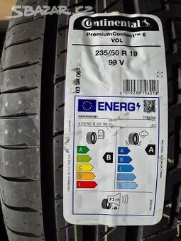 Prodám sadu nových letnich pneu 235/50R19 , 98 V