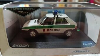 Škoda Favorit 136L Policie prototyp #2 Abrex 1:43 107/150ks