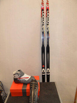 běžky Salomon 181 cm + boty zdarma