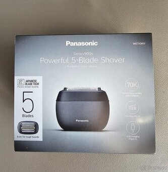 Panasonic 900 series - dobíjející cestovní holicí strojek