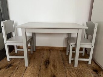 Stůl a židle IKEA Sundvik pro děti