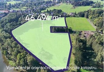 Prodej stavebního pozemku v k.ú. Krásná Lípa