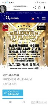 Kiss party 2025 O2 arena Praha.