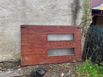 Dvoukřidllá modřínová vrata 226x280cm
