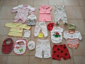 Oblečení - holčička vel.56-62(balík)