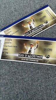 2 vstupenky na Gigi D´agostino