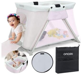 Onasti cestovní postýlka 3v1 - zcela nová