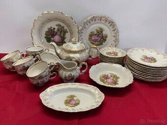 Porcelánový servis Bavaria Schwarzenhammer Germany 36ks