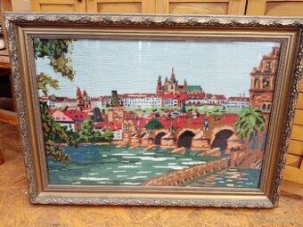 Ručně vyšívaný obraz