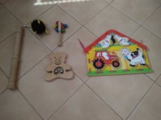 Dřevěné hračky pro nejmenší